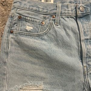 Levi’s 501 Denim High Rise Shorts